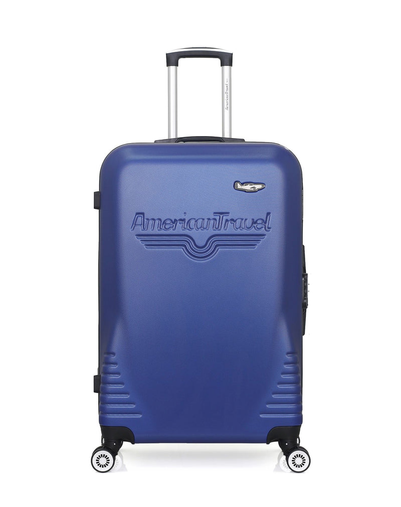 AMERICAN TRAVEL – 3er-Pack – Großer Koffer, mittelgroßer Koffer und Handgepäck DC