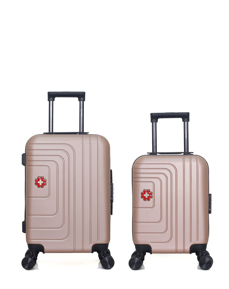 SWISS KOPPER - LOT DE 2 - Valises cabine et cabine XXS RUTI