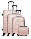 LPB LUGGAGE - 4er-Set: Hartschalenkoffer AELYS-C