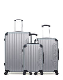 AMERICAN TRAVEL – 3er-Pack – Großer Koffer, mittelgroßer Koffer und Handgepäck BUDAPEST