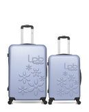 LPB LUGGAGE - 2er-Pack - Großer und mittelgroßer Koffer ELEONOR