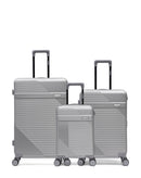 3er-Pack Hartschalenkoffer: Großer Koffer, mittelgroßer Koffer und Handgepäck XS WOHLEN