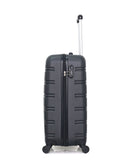 HERO – 2er-Pack: Mittelgroßer Koffer und Handgepäck XXS RENOSO