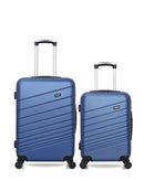 WAVE PARIS - 2er-Pack – Mittelgroßer Koffer und Handgepäck TIGRE