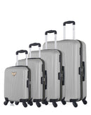 LPB LUGGAGE - 4er-Set: Hartschalenkoffer AGATA-M