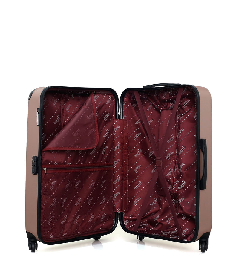 AMERICAN TRAVEL - LOT DE 3 - Valises grand format, weekend et cabine BUDAPEST