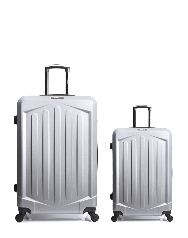 BLUESTAR – 2er-Pack – Großer Koffer und Handgepäck HAGEN