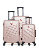 SWISS KOPPER - 3er-Set: Hartschalenkoffer ZURICH