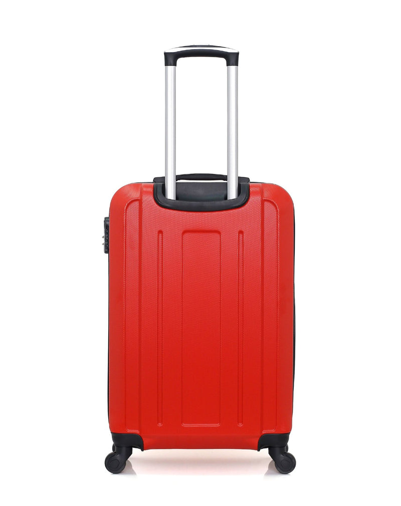 HERO – 2er-Pack – Mittelgroßer Koffer und Handgepäck VESUVIO