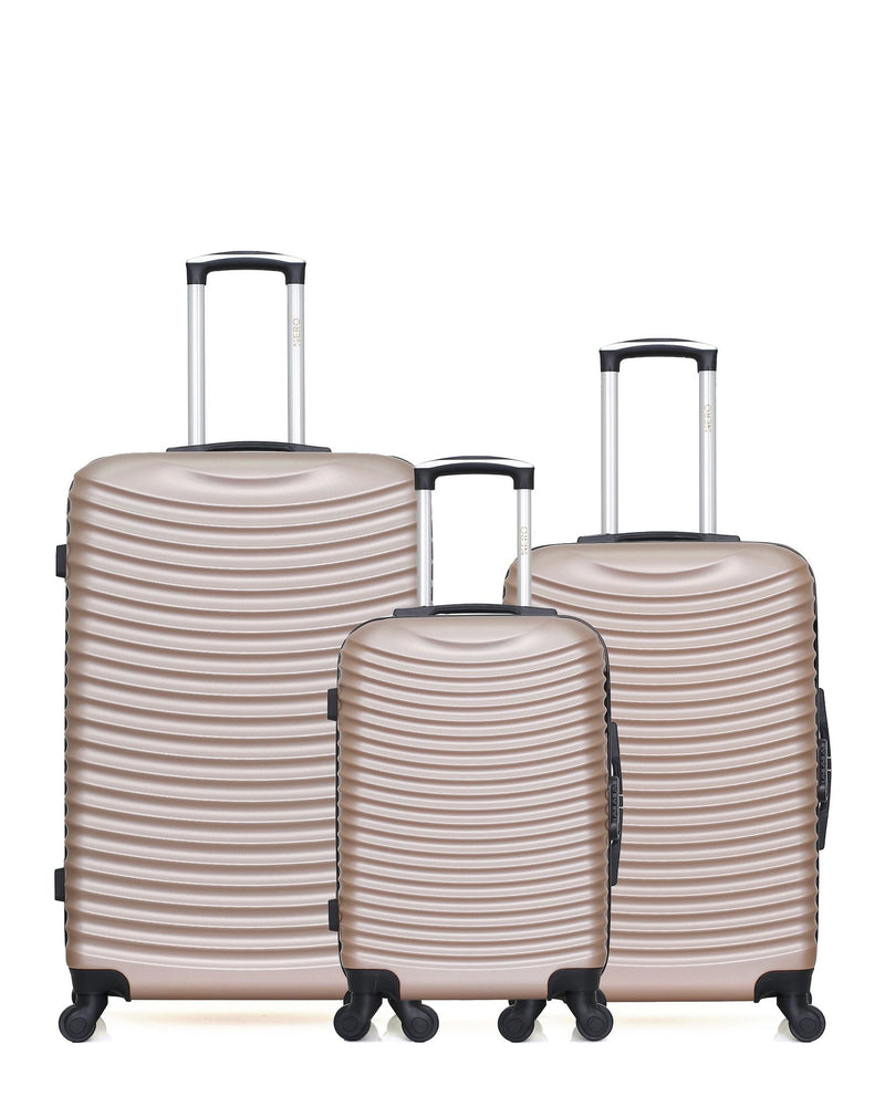 3er-Pack - Großer, mittelgroßer und Handgepäck-Koffer ETNA