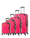 LPB LUGGAGE - 4er-Set: Hartschalenkoffer MARIANNE-M