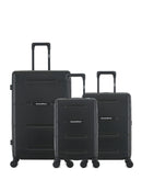 3er-Pack Hartschalenkoffer: Großer Koffer, Handgepäck und Handgepäck XS CLEVELAND