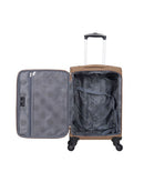 GERARD PASQUIER - 2er-Set: Weichschalenkoffer LILAS