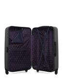 LPB LUGGAGE HAMBOURG - 3-teiliges Gepäckset aus ABS (großes Format, mittleres Format und Handgepäck S)