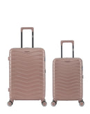 2er-Pack Hartschalenkoffer: Mittelgroßer Koffer und Handgepäck XS SEATTLE