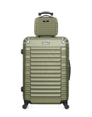 BLUESTAR: 2er-Pack  -  Großer Koffer und Kosmetikkoffer LIMA