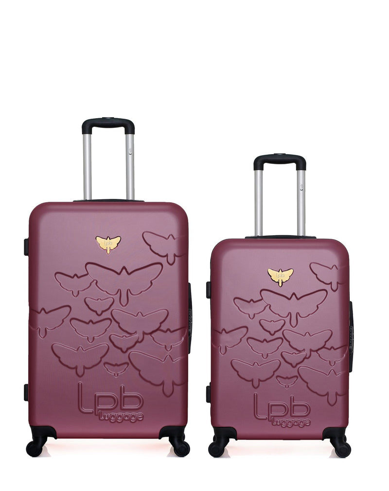 LPB LUGGAGE – 2er-Pack – Großer Koffer und mittelgroßer Koffer AELYS