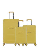 3er-Pack Hartschalenkoffer: Großer Koffer, Handgepäck und Handgepäck XS CLEVELAND