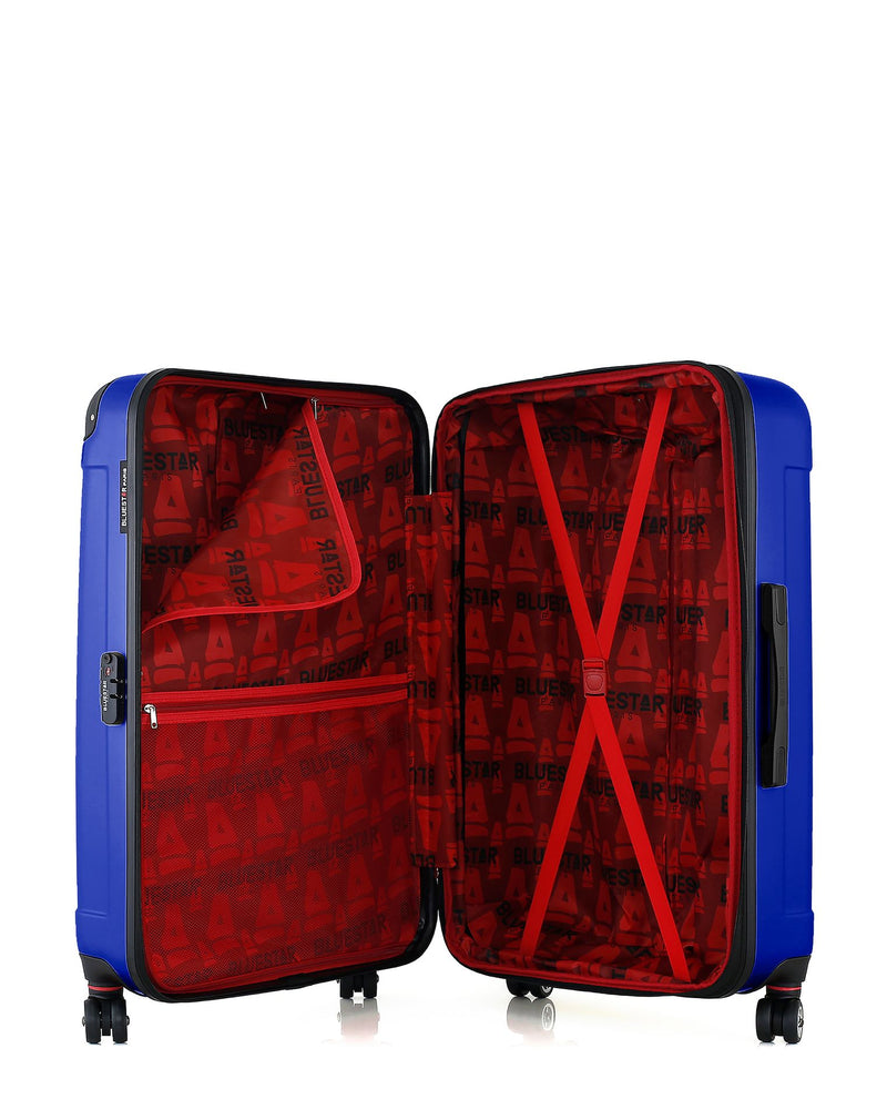 BLUESTAR – 2er-Pack – Großer Koffer und Handgepäck TUNIS