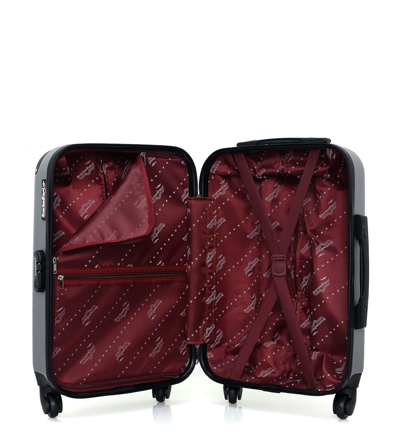 AMERICAN TRAVEL - LOT DE 2 - Valises cabine et cabine XXS BUDAPEST