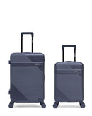 2er-Pack Hartschalenkoffer: Mittelgroßer Koffer und Handgepäck XS WOHLEN