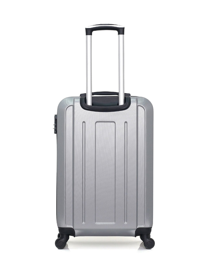 HERO – 2er-Pack – Mittelgroßer Koffer und Kosmetikkoffer VESUVIO