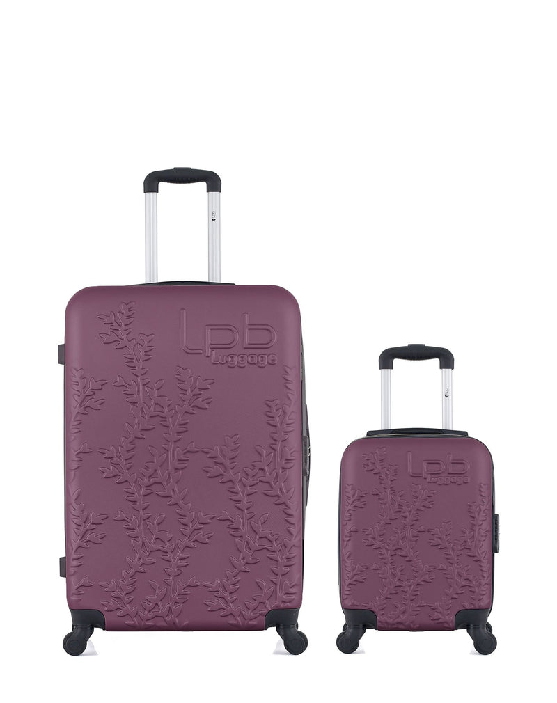 LPB LUGGAGE – 2er-Pack – Großer Koffer und Handgepäck XXS NAIS