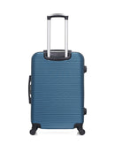 BLUESTAR – 2er-Pack: Mittelgroßer Koffer und Handgepäck LONDON