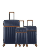 3er-Pack Hartschalenkoffer: Großer Koffer, Handgepäck und Handgepäck XS ZERMATT