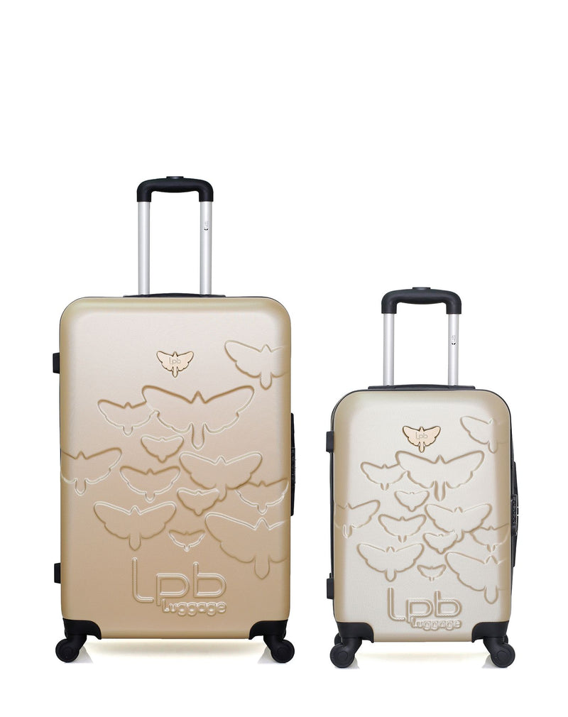 LPB LUGGAGE – 2er-Pack – Großer Koffer und Handgepäck AELYS