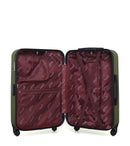 AMERICAN TRAVEL - 3er-Set - Großer Koffer CHELSEA, mittelgroßer Koffer QUEENS und Handgepäck XXS MEMPHIS