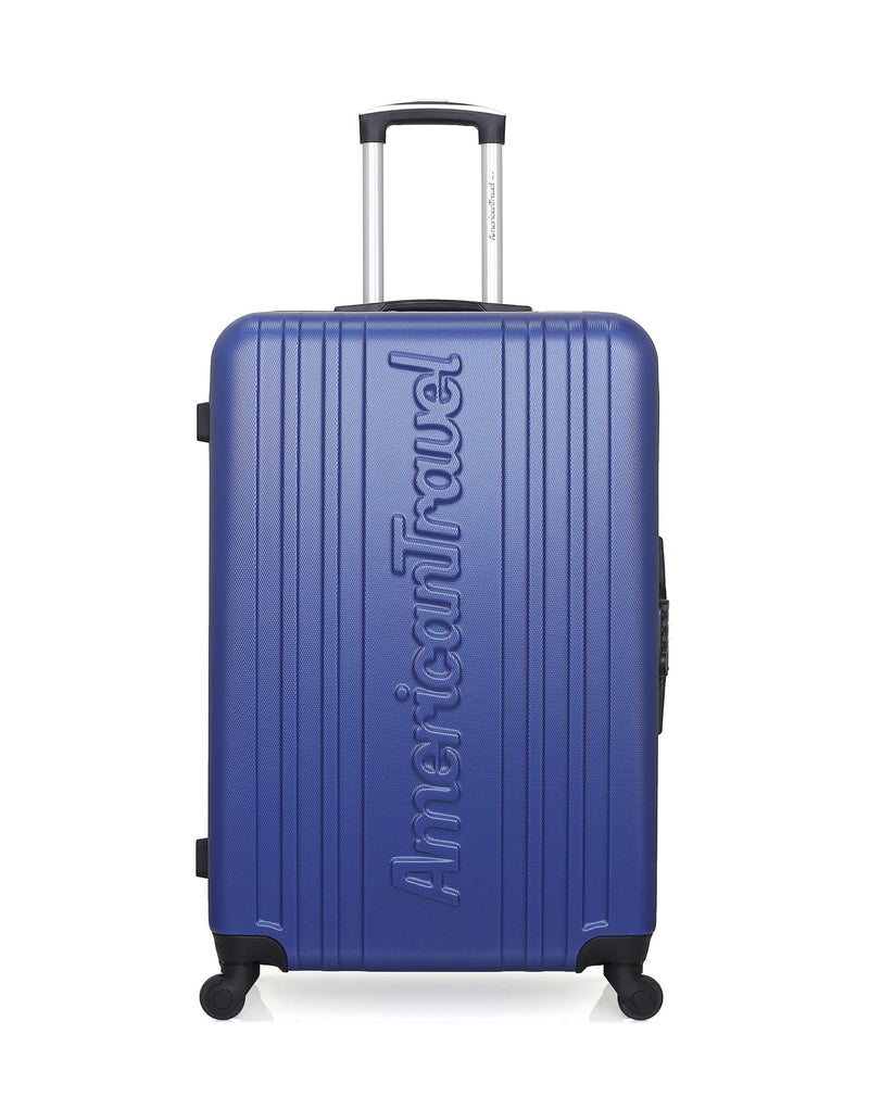 AMERICAN TRAVEL – 4er-Pack – Großer Koffer, mittelgroßer Koffer, Handgepäck und Handgepäck XXS SPRINGFIELD
