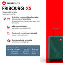 2er-Pack Hartschalenkoffer: Großer Koffer und Handgepäck XS FRIBOURG
