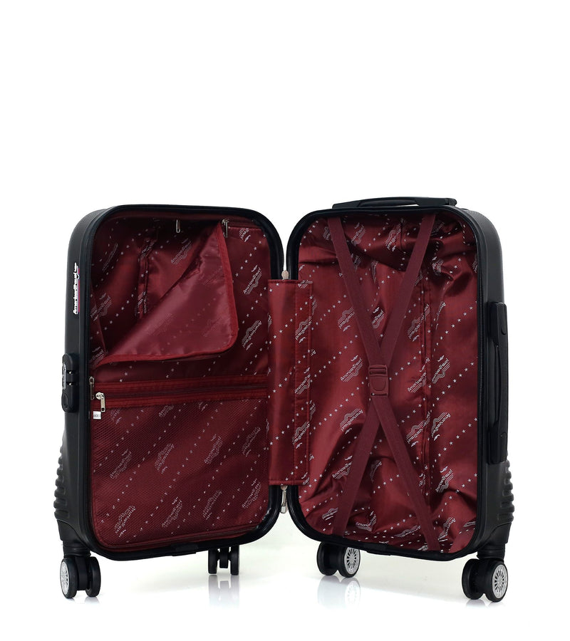 Zweier-Set – Mittelgroßer Koffer und Kabinenkoffer DC