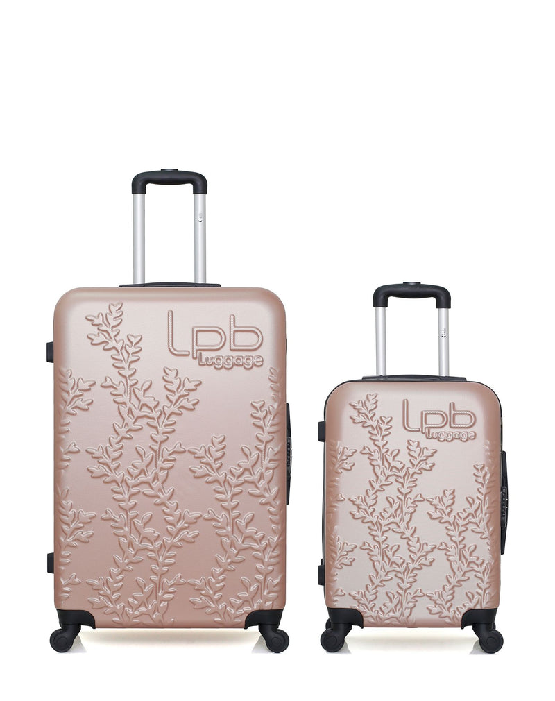 LPB LUGGAGE – 2er-Pack – Großer Koffer und Handgepäck NAIS