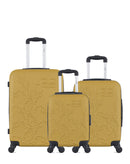 LPB LUGGAGE - 3er-Pack: Mittelgroßer Koffer, Handgepäck und Handgepäck XXS NAIS