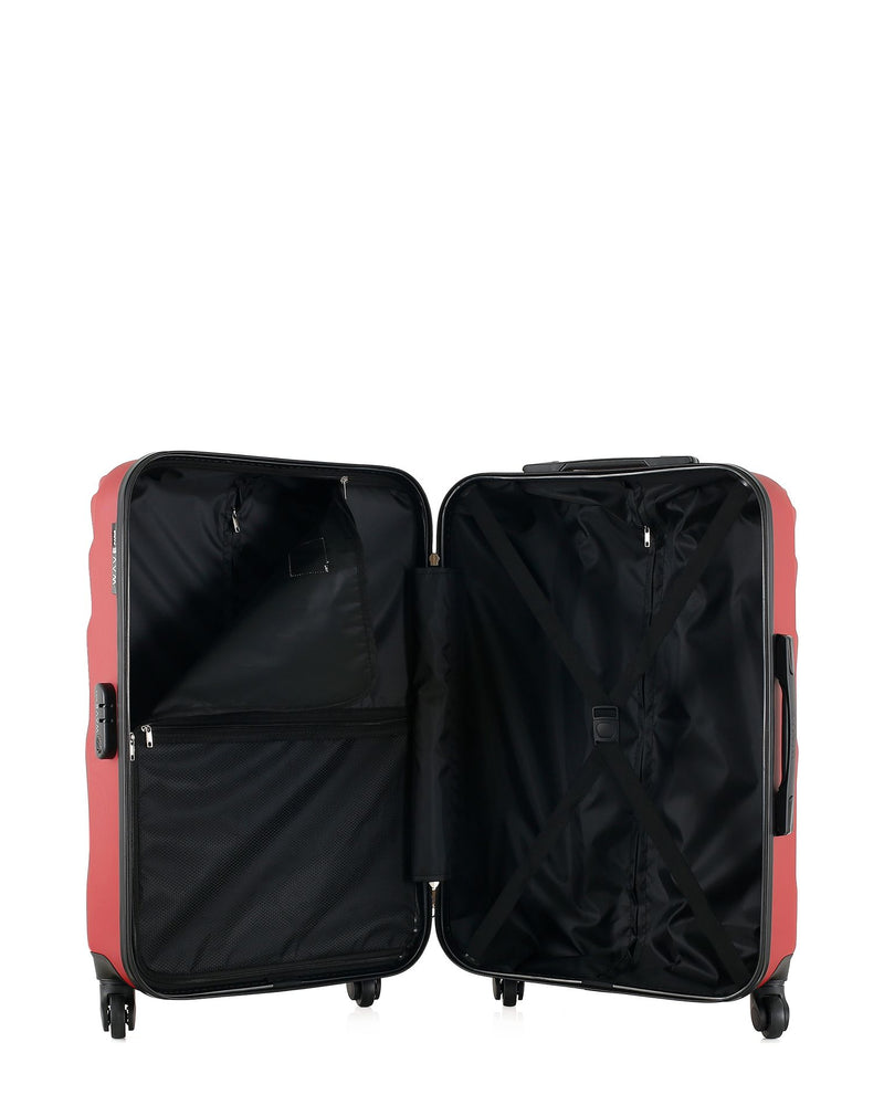 3er-Pack: Mittelgroßer Koffer, Handgepäck und Handgepäck XXS AMAZONE DANUBE