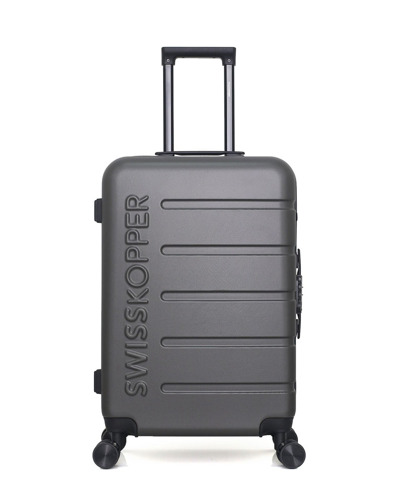 SWISS KOPPER – 3er-Pack – Mittelgroßer Koffer, Handgepäck und Kosmetikkoffer AIGLE