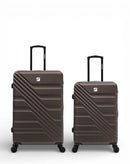 2er-Pack Hartschalenkoffer: Großer Koffer und mittelgroßer Koffer REDWOOD