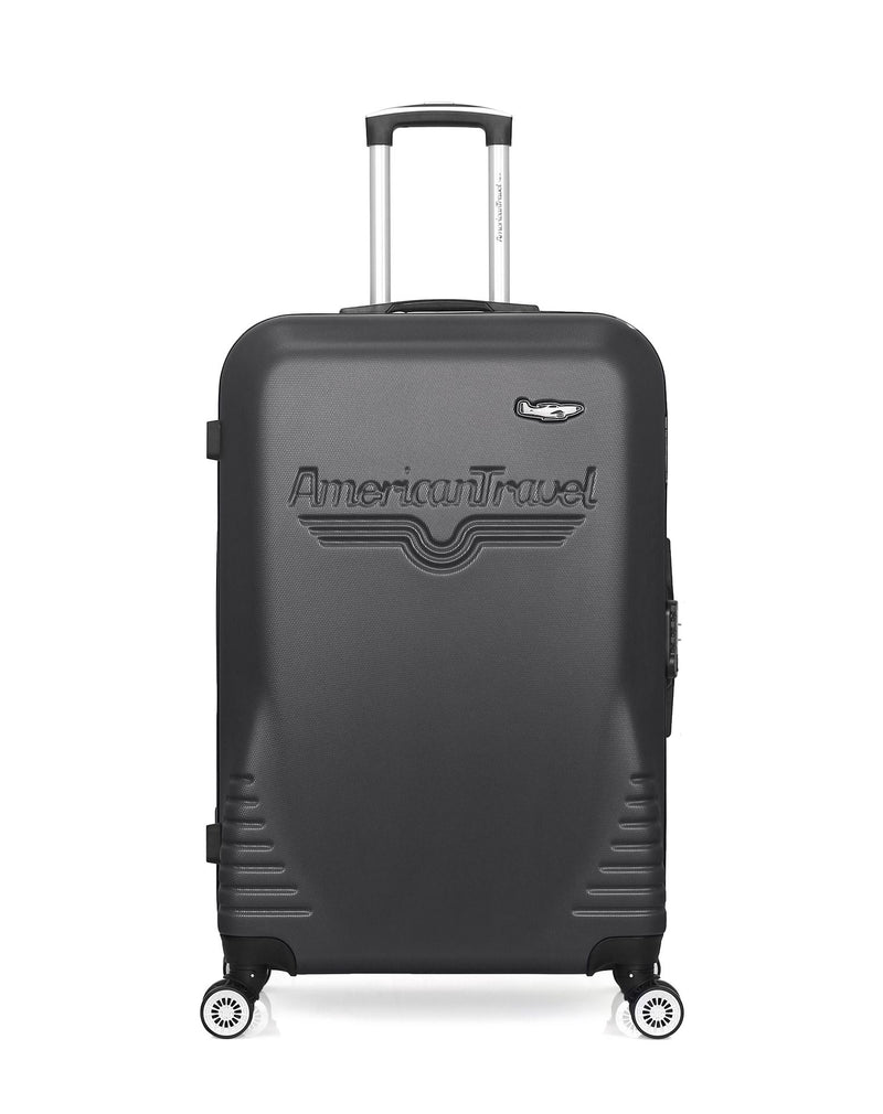 AMERICAN TRAVEL – 3er-Pack – Großer Koffer, mittelgroßer Koffer und Handgepäck DC