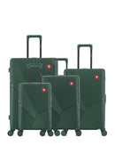 4er-Pack Hartschalenkoffer: Großer Koffer, mittelgroßer Koffer, Handgepäck und Handgepäck XS FRIBOURG