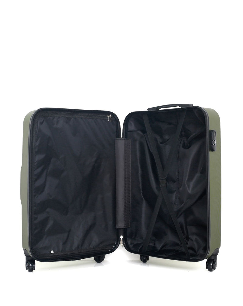 HERO – 2er-Pack – Mittelgroßer Koffer und Handgepäck VESUVIO