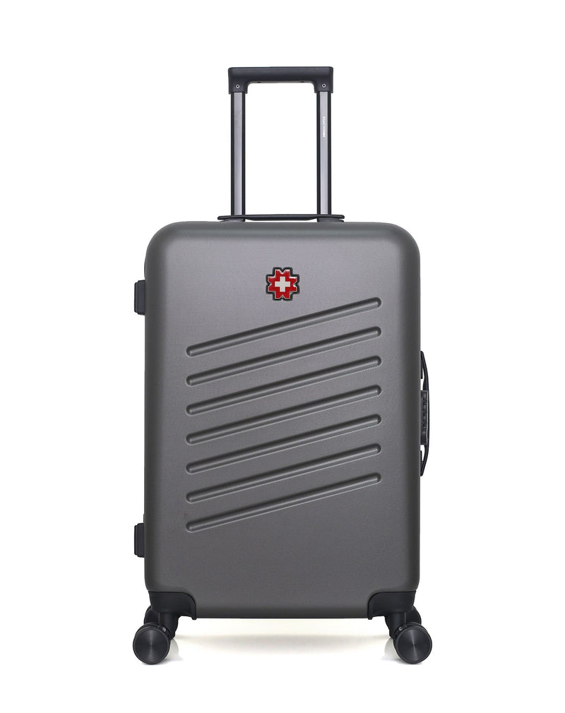 SWISS KOPPER – 2er-Pack – Mittelgroßer Koffer und Handgepäck ZURICH