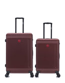 2er-Pack Hartschalenkoffer: Großer Koffer und mittelgroßer Koffer GSTAAD