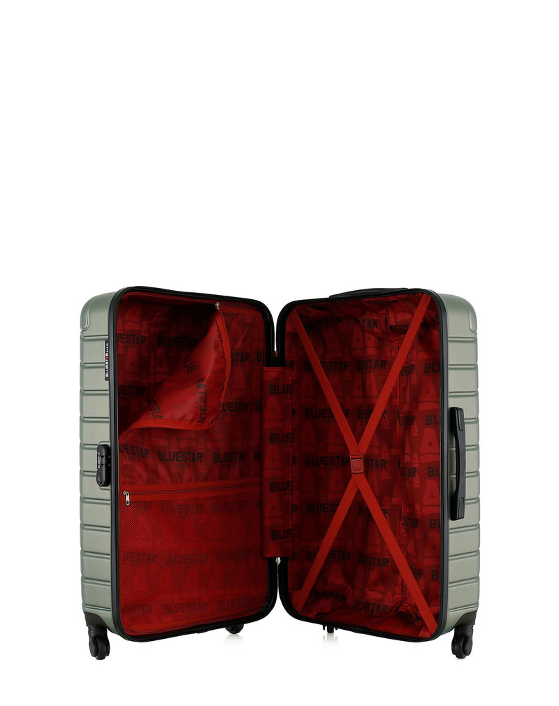 BLUESTAR – 3er-Pack – Großer Koffer, mittelgroßer Koffer und Handgepäck CITE