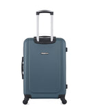 BLUESTAR – 2er-Pack – Mittelgroßer Koffer und Handgepäck XXS BUCAREST