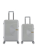 2er-Pack Hartschalenkoffer: Mittelgroßer Koffer und Handgepäck XS CELIA