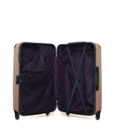 LPB LUGGAGE MARIANNE - 4-teiliges Gepäckset aus ABS (großes Format, mittleres Format, Handgepäck S und Handgepäck XXS)
