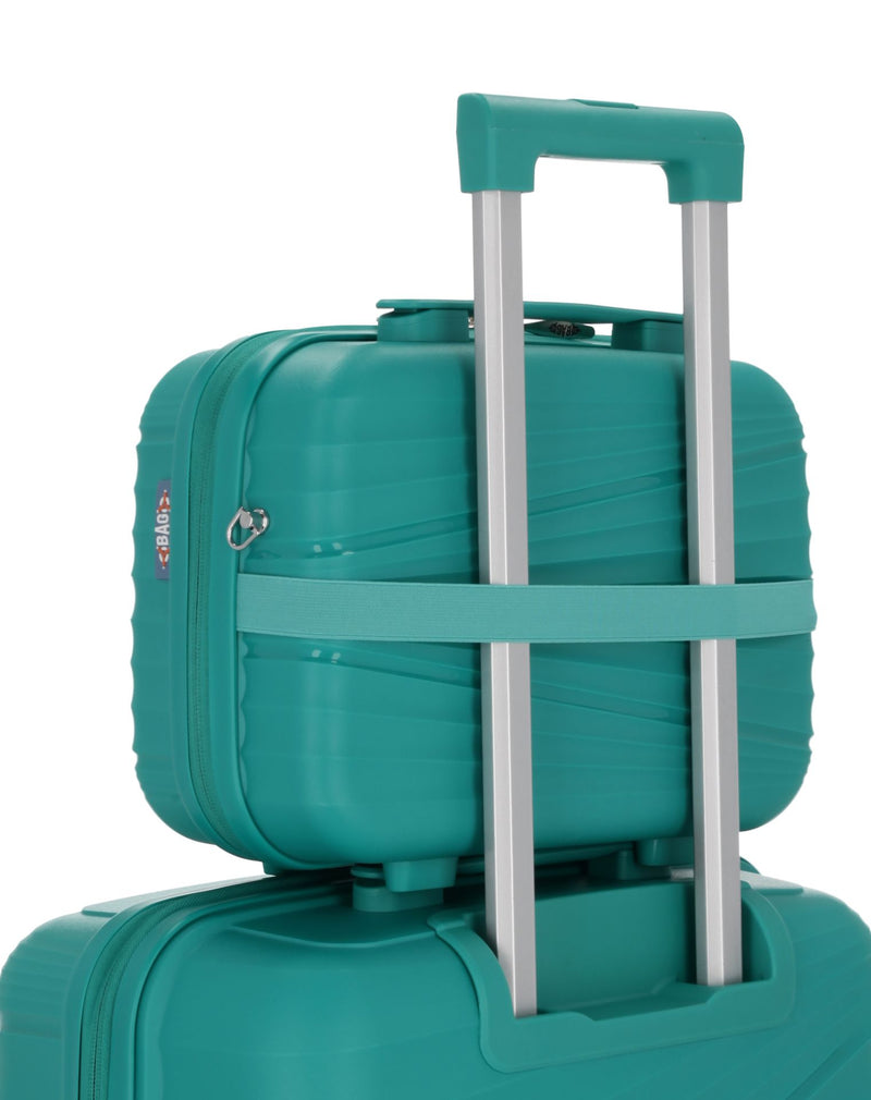 OBAGO – 2er-Pack – Handgepäck und großer Kosmetikkoffer VELA