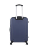 AMERICAN TRAVEL – 3er-Pack: Mittelgroßer Koffer, Handgepäck und Handgepäck XXS BUDAPEST